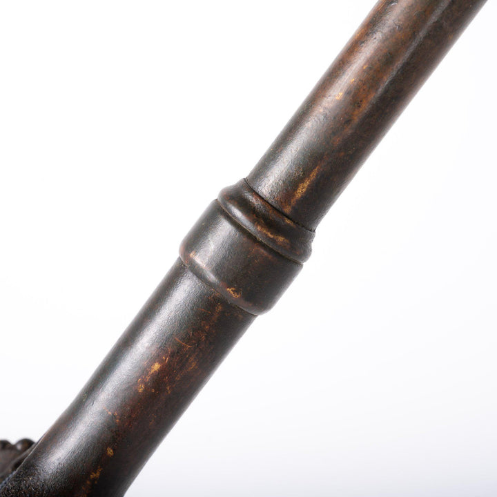 Antique Brass Daisy Joint Machinist Lamp by John Dugdill & Co