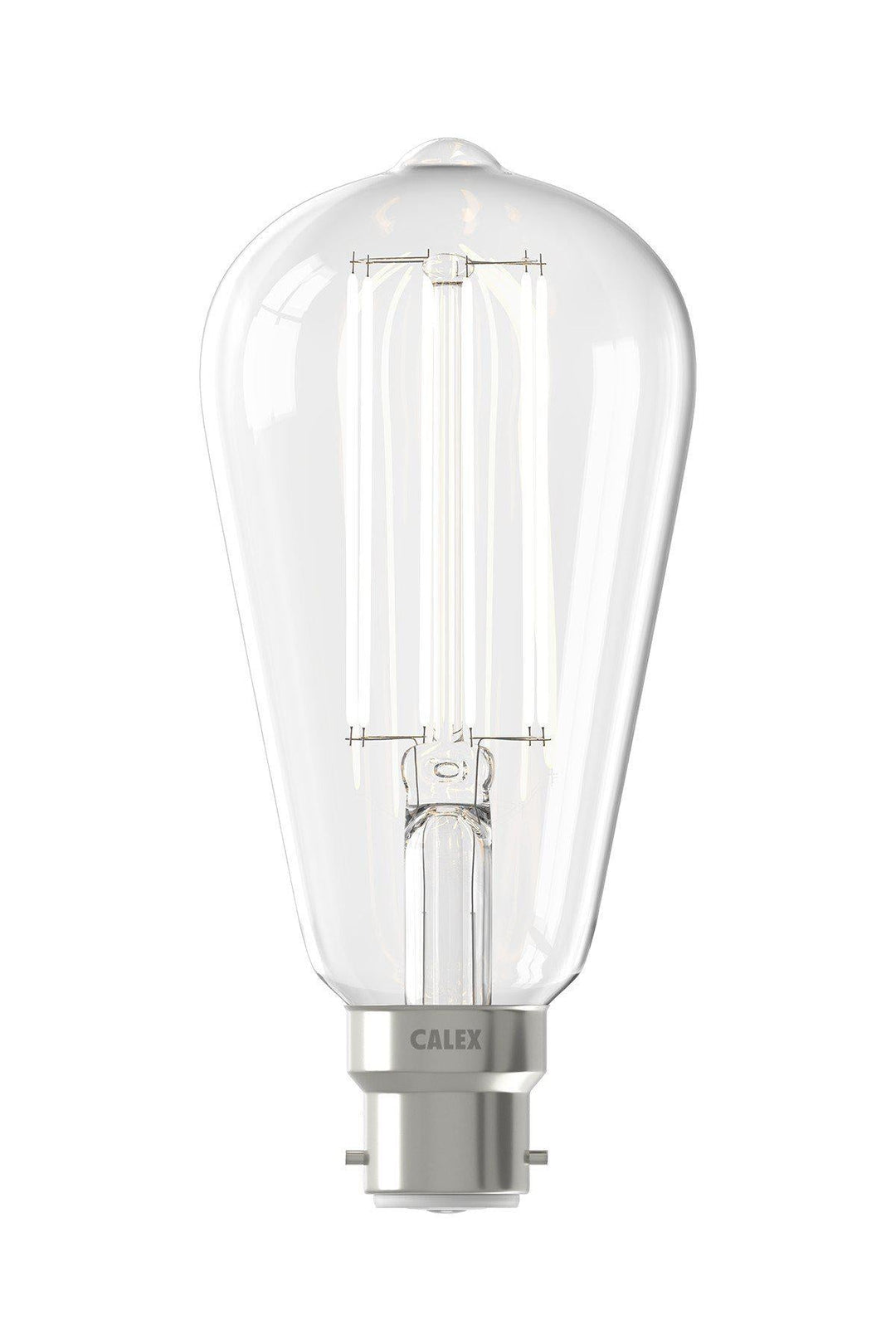Calex 425405 | LED Clear Filament Rustik Bulb | B22 | ST64 | 4W