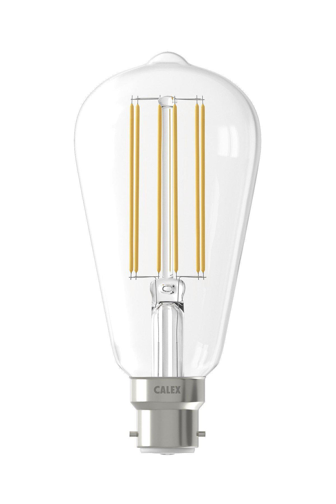 Calex 425405 | LED Clear Filament Rustik Bulb | B22 | ST64 | 4W
