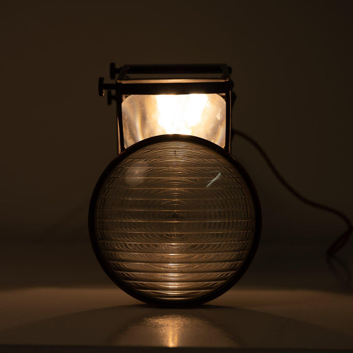 Holophane Fresnel Lens with Copper Surround