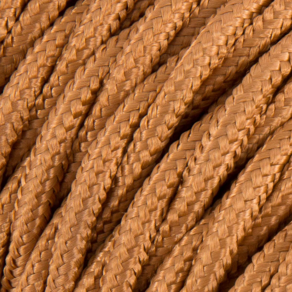 Premium Twisted Fabric Lighting Silk effect - Whiskey
