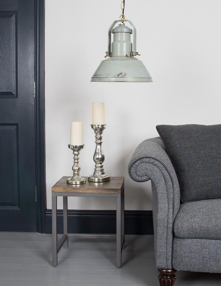 Vintage Holophane Industrial Light Pendant Light V3