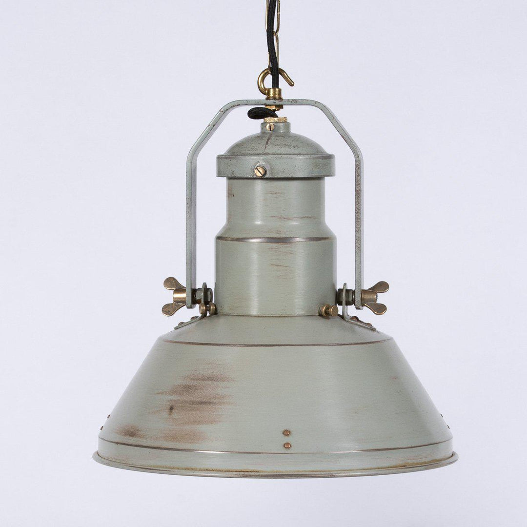 Vintage Holophane Industrial Light Pendant Light V3
