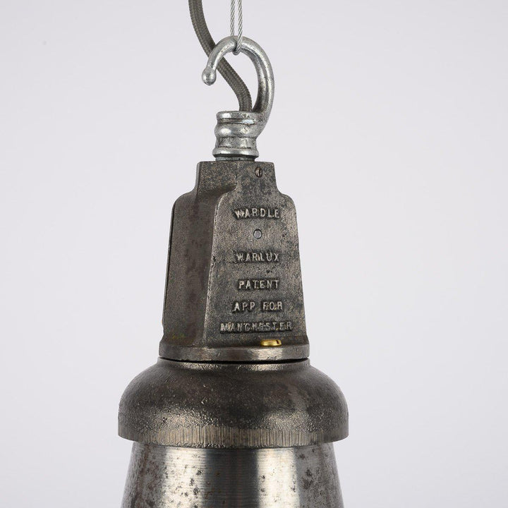 Vintage Industrial Pendants by Wardle of Manchester