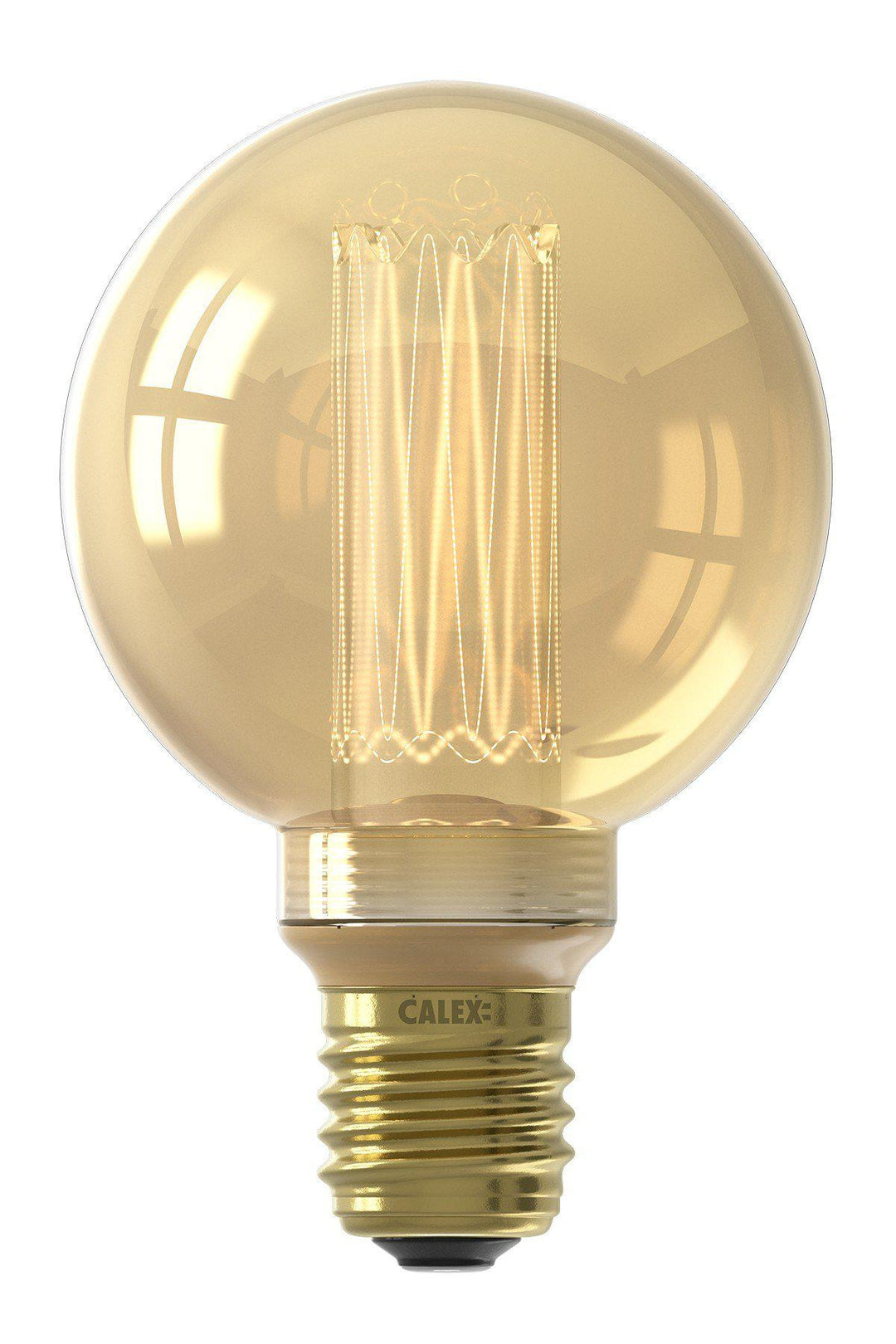Calex 421686 | LED Gold Globe bulb | E27| G80 | 3.5w