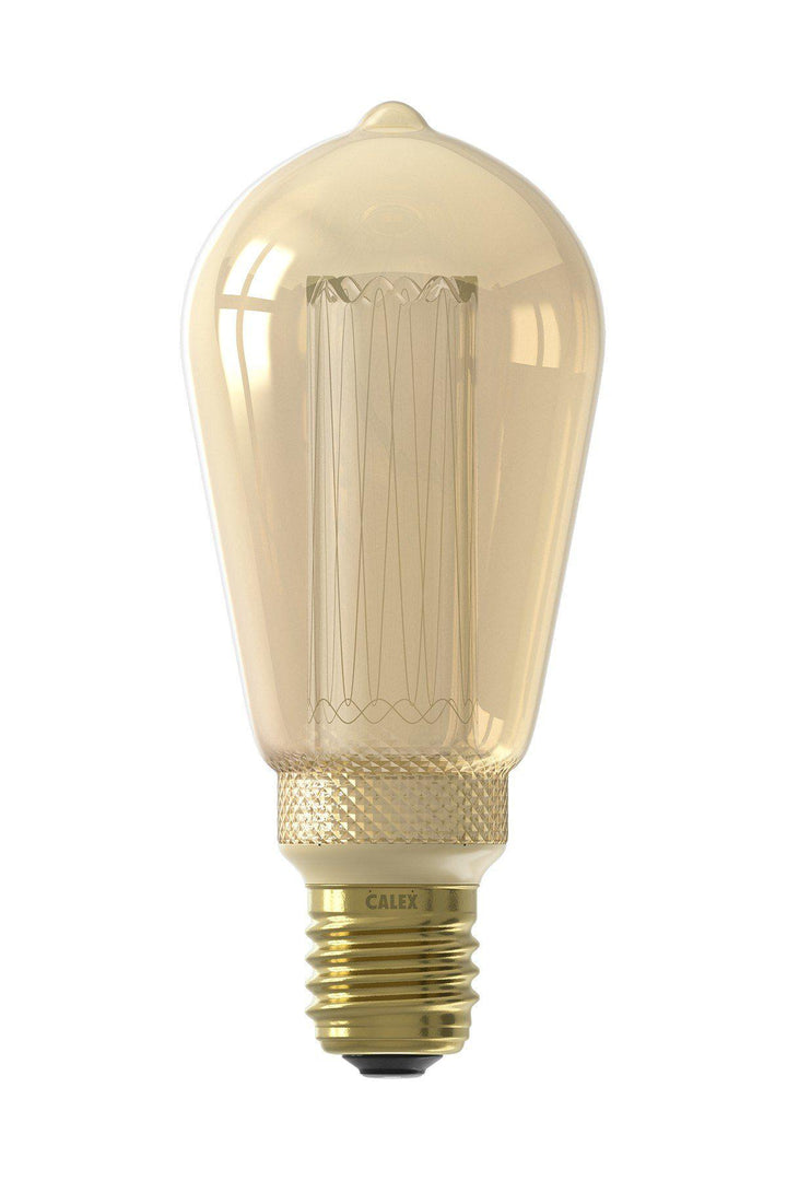 Calex 421694 | LED White Crown Bulb | E27 | T32L | 3.5w