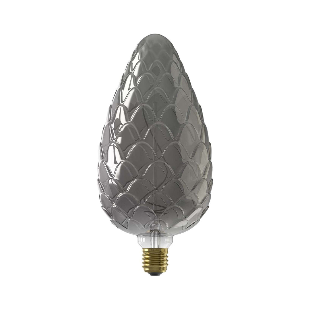 Calex 425990 | LED Titanium Madrid Bulb | E27 | Pinecone | 4W