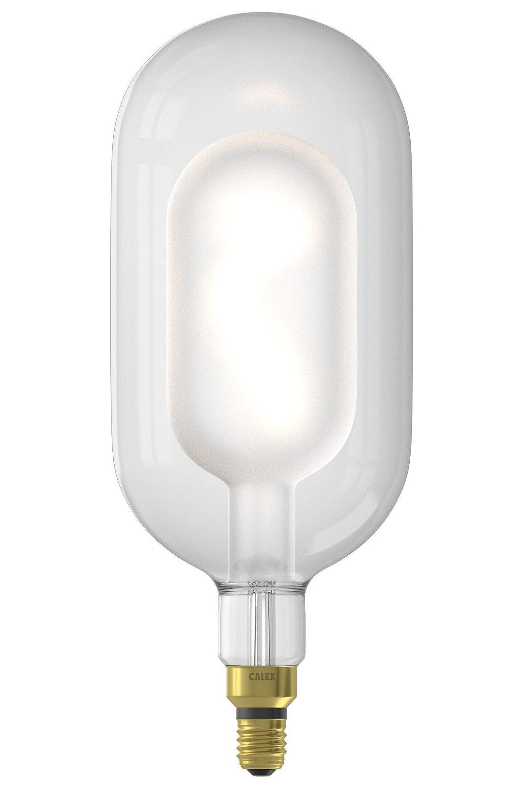 Calex 426132 | LED Clear/Frosted Fusion Sundsvall Bulb | E27 | T150 | 3W