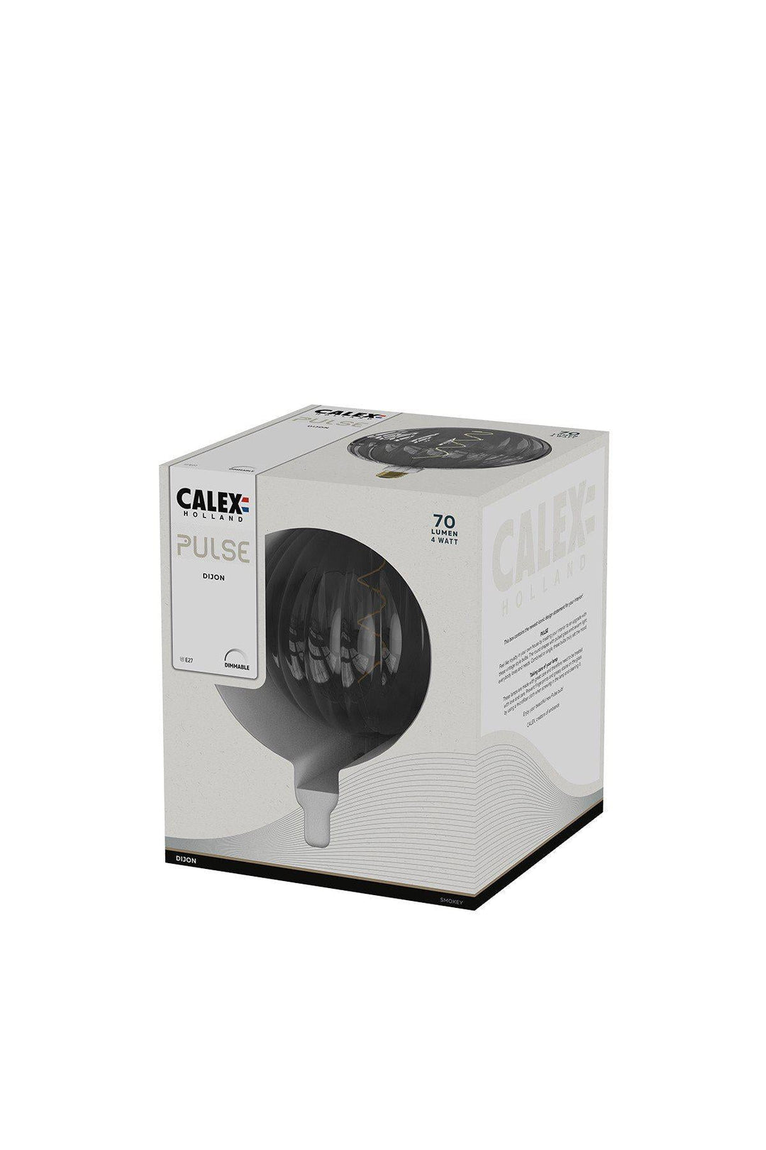 Calex 426342 | LED Dijon Smokey Pulse Bulb | E27 | 4W