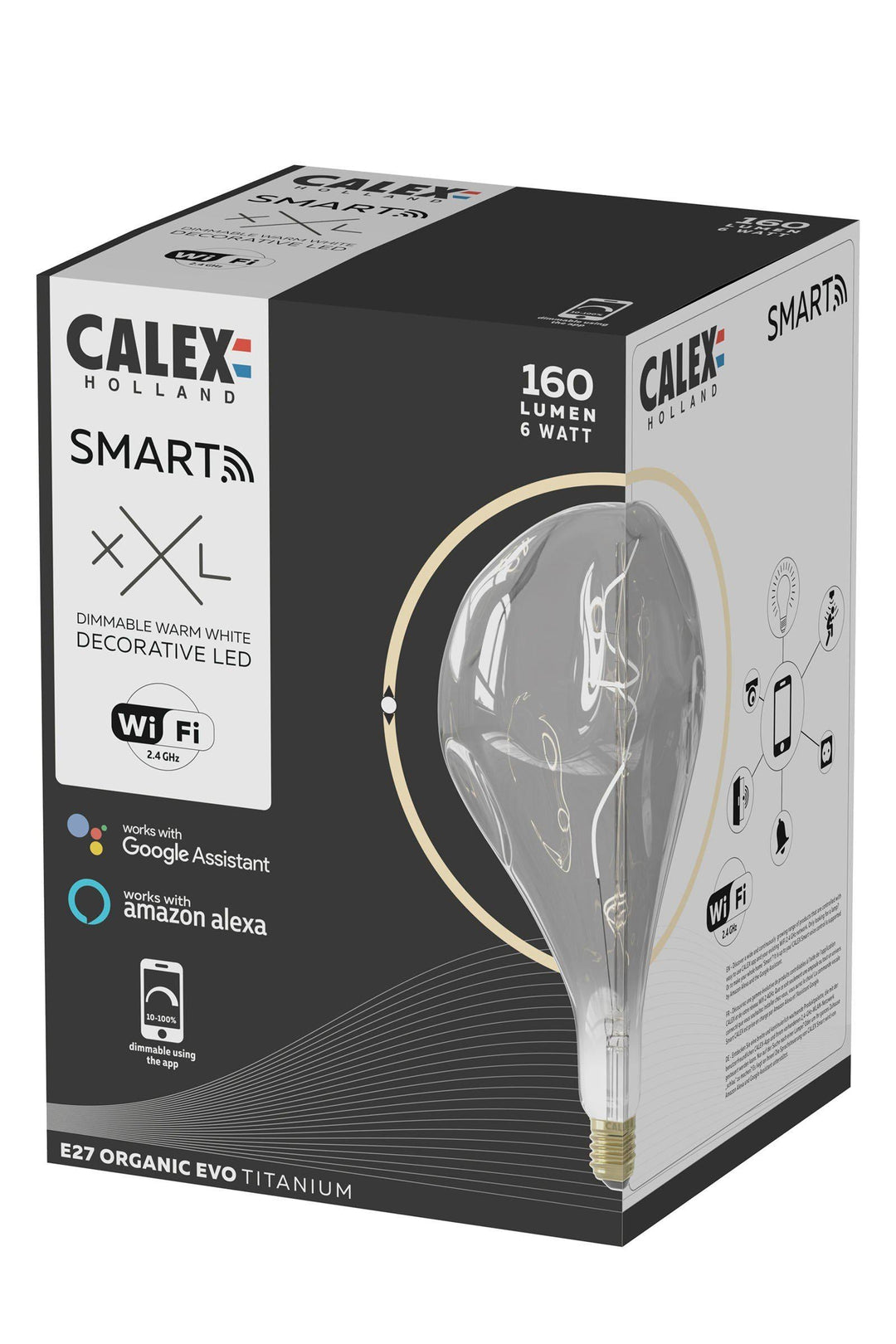 Calex Smart XXL Organic Evo Titanium