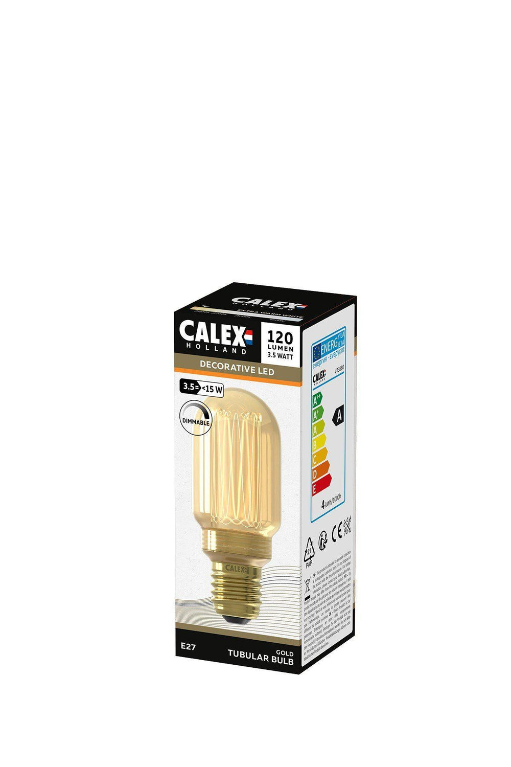 Calex 473880 | LED Tubular Bulb | E27 | T45 | 3.5W