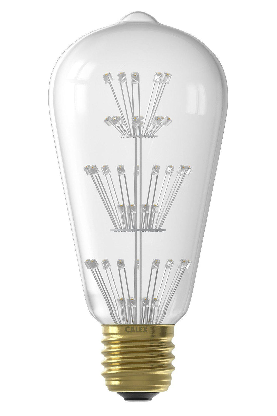 Calex 474474 | LED Pearl Rustic Bulb | E27 | ST64 | 2W