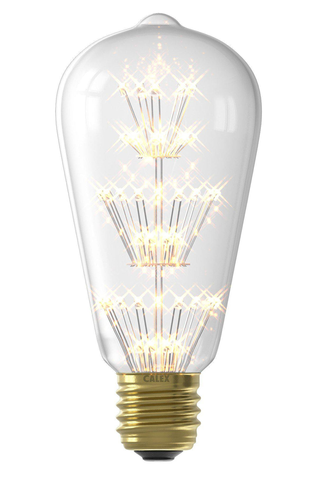 Calex 474474 | LED Pearl Rustic Bulb | E27 | ST64 | 2W