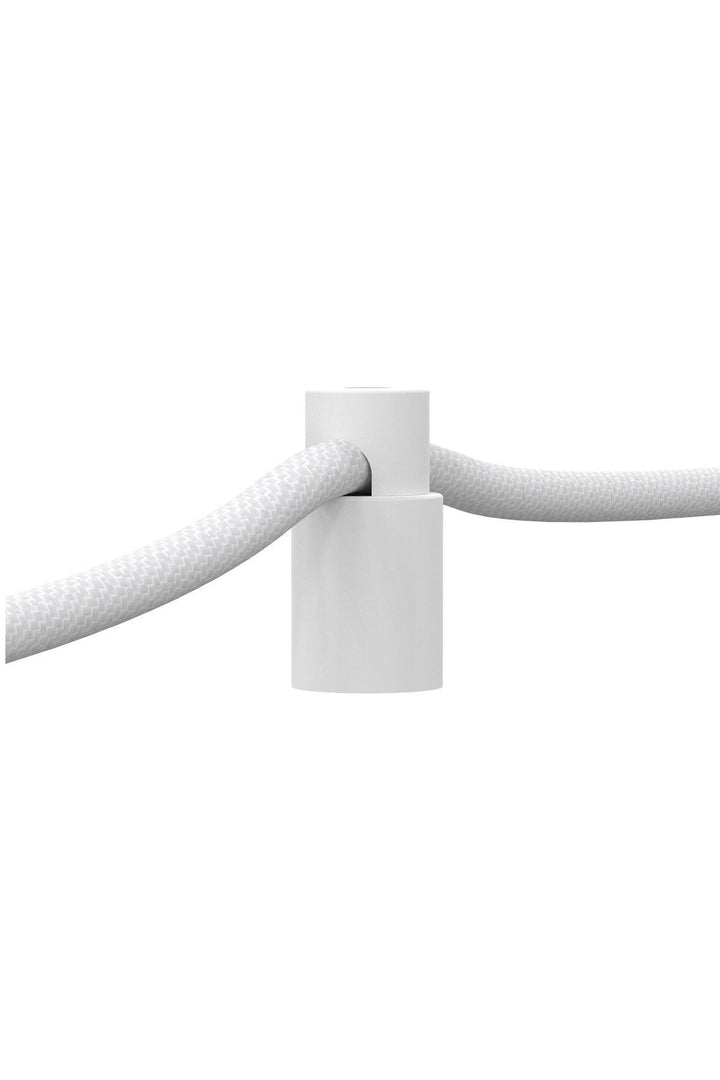 Calex 940092 | Cable Holders | White Aluminium | Individual