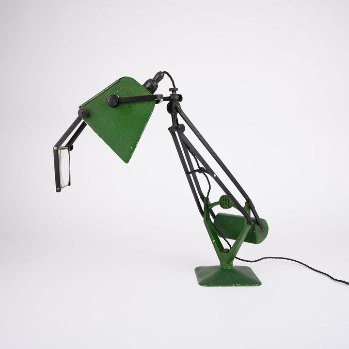 Early Edition Green Hadrill Horstmann Pluslite Magnifying Lamp