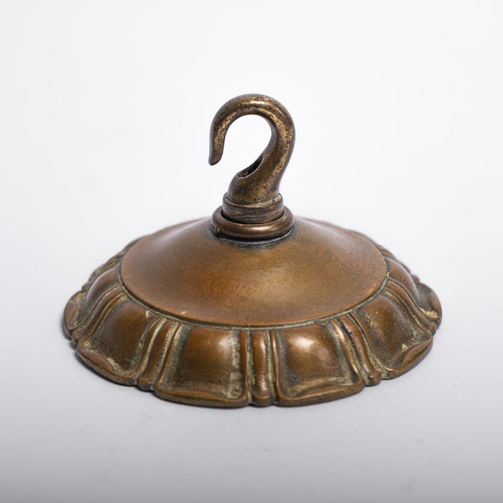 Exceptional Pair of Art Deco Best & Lloyd Pendant Lights with Textured Satin Glass Panels