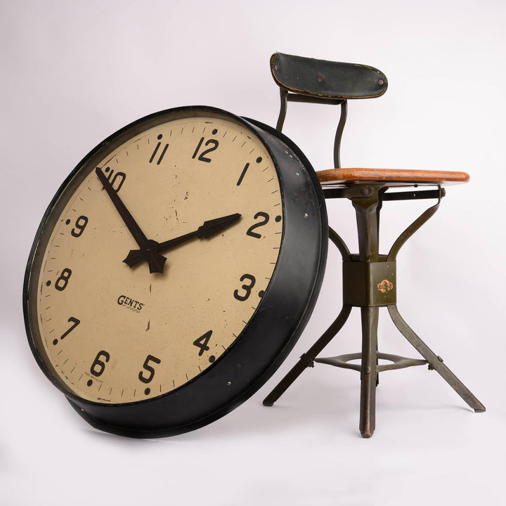 Extra Large 27 Inch Station Clock by Gents of Leicester