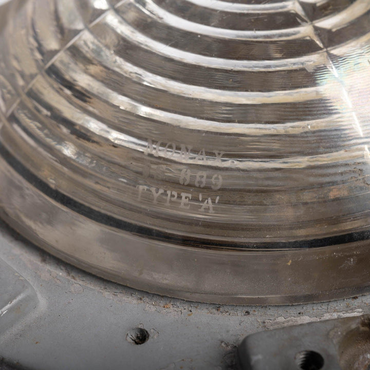 Extra Large Industrial Circular Bulkhead Lights by Heyes & Co Ltd, Wigan