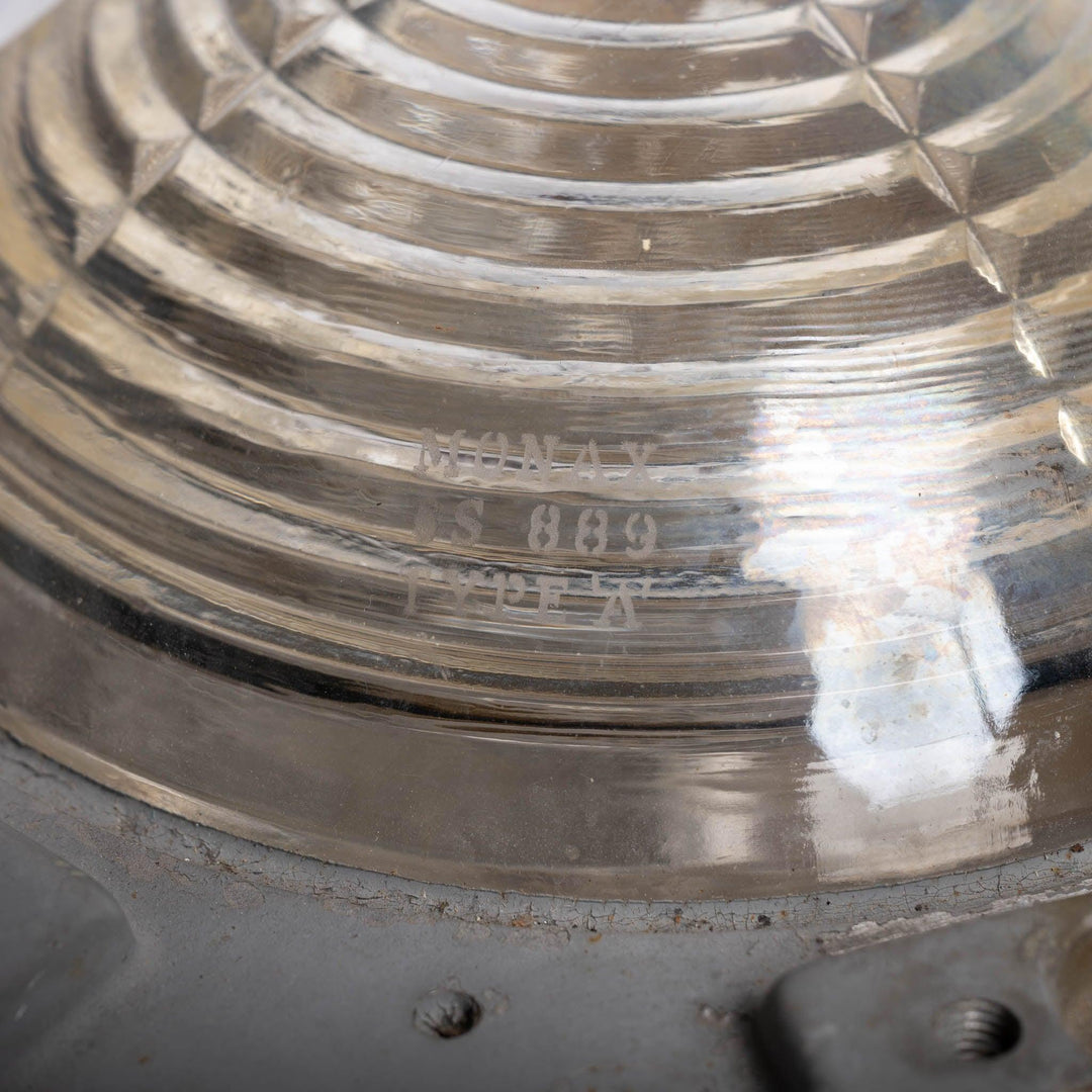 Extra Large Industrial Circular Bulkhead Lights by Heyes & Co Ltd, Wigan