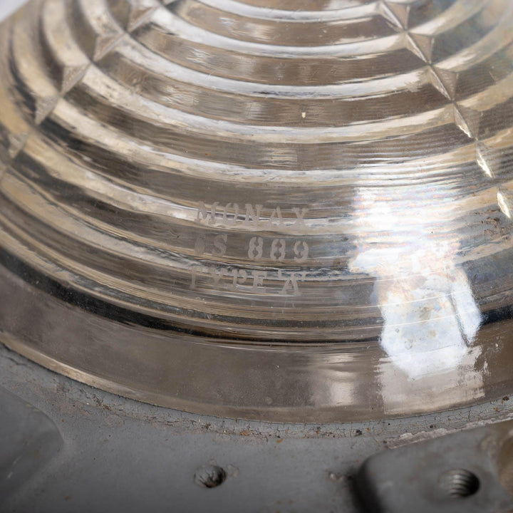Extra Large Industrial Circular Bulkhead Lights by Heyes & Co Ltd, Wigan