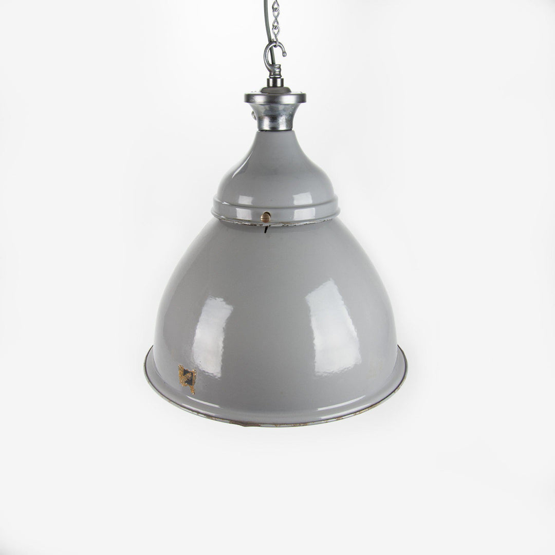 Huge Double Dome Industrial Pendant by Benjamin Electric (V1)