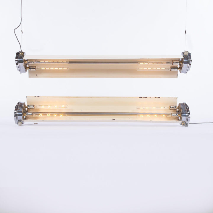 Industrial Strip Lights From Polish Vodka Factory