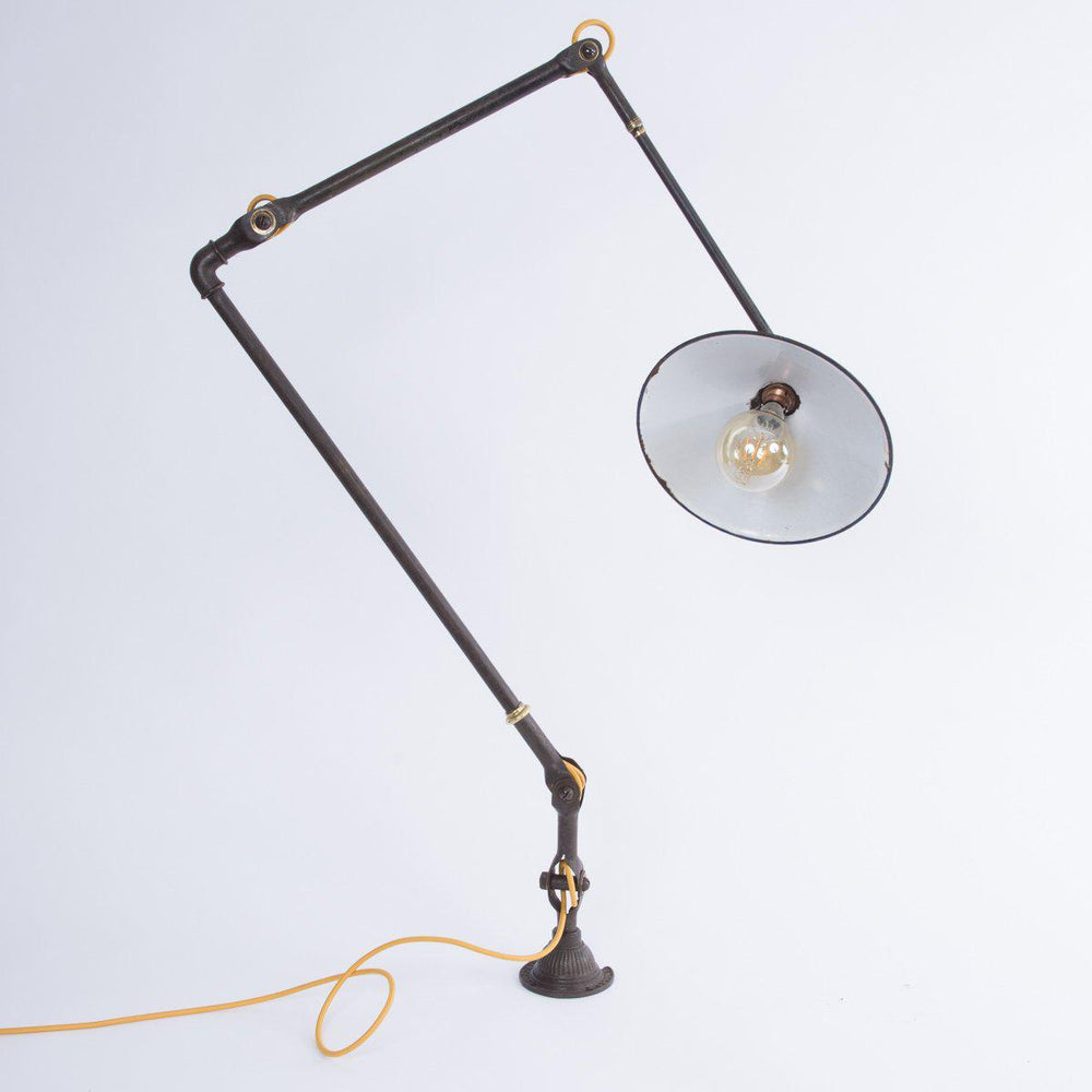 John Dugdill & Co Vintage Antique Industrial Anglepoise Lamp