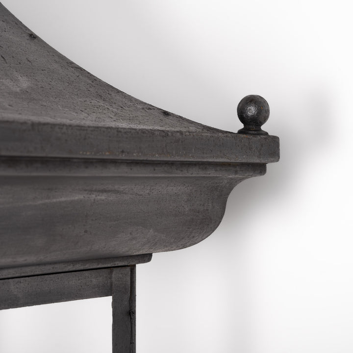 Exceptional Large Scale Blackened Steel Victorian Pub Exterior Pagoda Lantern