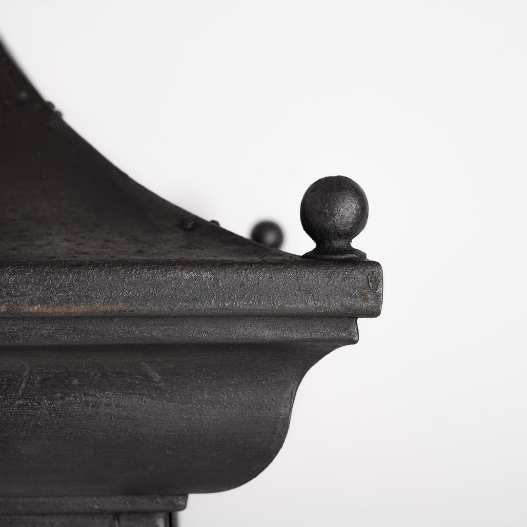 Exceptional Large Scale Blackened Steel Victorian Pub Exterior Pagoda Lantern