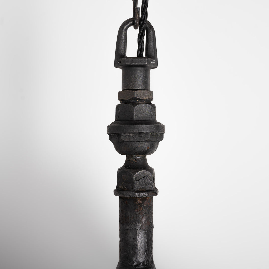 Exceptional Large Scale Blackened Steel Victorian Pub Exterior Pagoda Lantern
