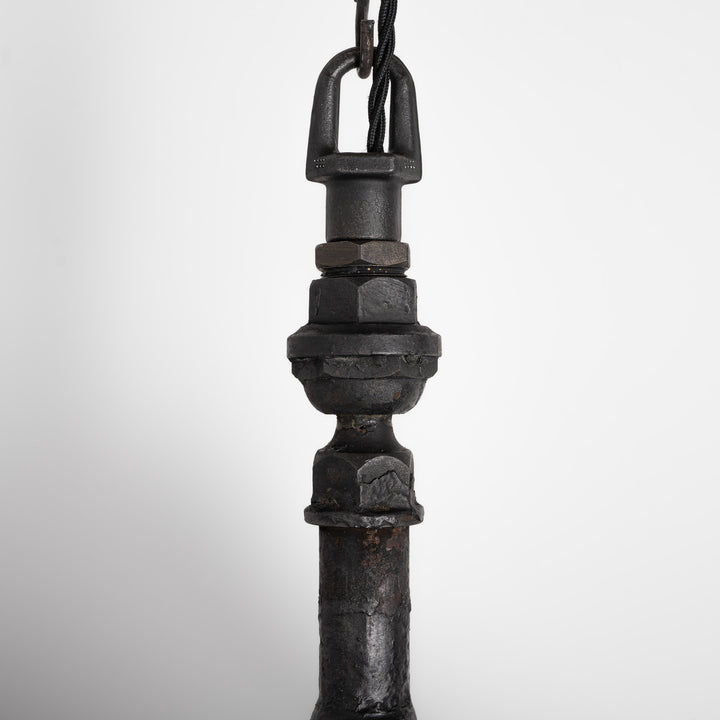 Exceptional Large Scale Blackened Steel Victorian Pub Exterior Pagoda Lantern