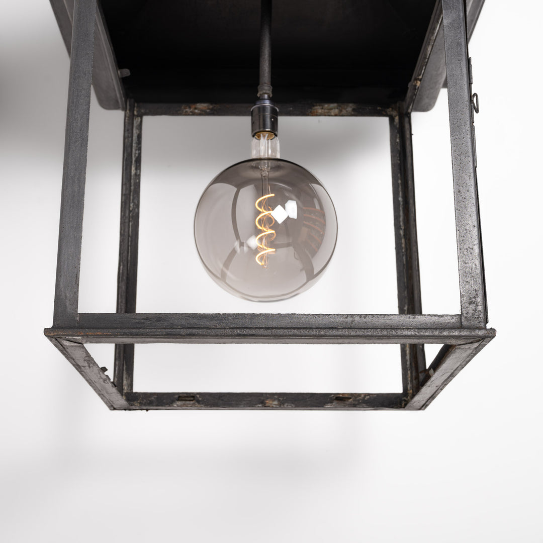 Exceptional Large Scale Blackened Steel Victorian Pub Exterior Pagoda Lantern