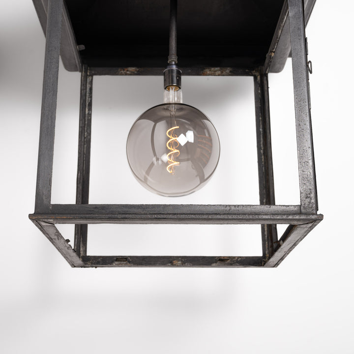 Exceptional Large Scale Blackened Steel Victorian Pub Exterior Pagoda Lantern