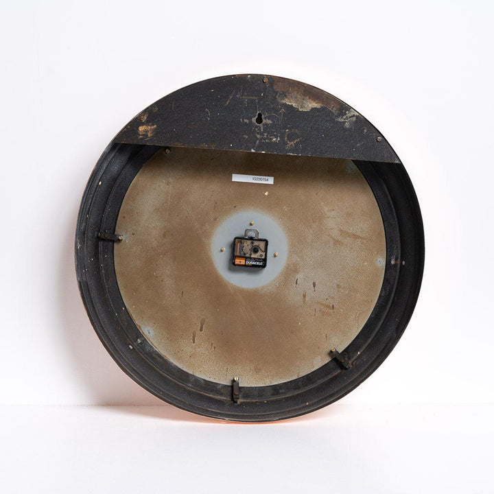 Large 22 inch Diameter Copper Factory Clock by International Time Recording Co Ltd