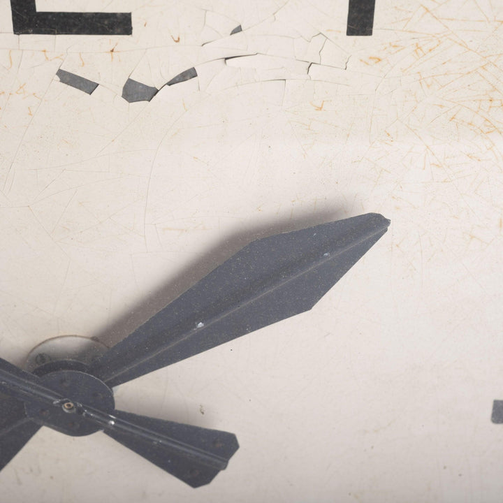 Large Art Deco Square Cinema Wall Clock by Gents of Leicester