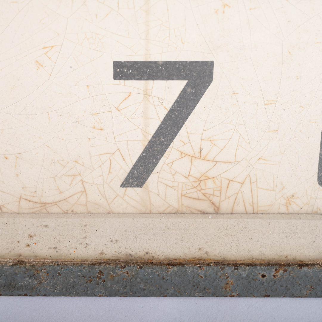 Large Art Deco Square Cinema Wall Clock by Gents of Leicester