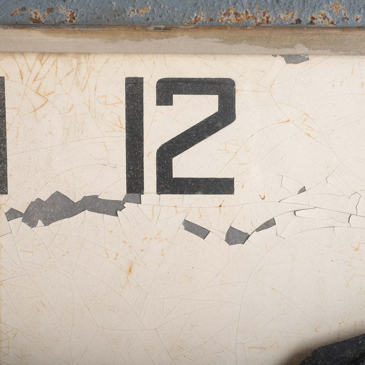 Large Art Deco Square Cinema Wall Clock by Gents of Leicester