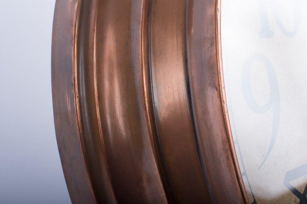 Copper Factory Clock by Intl. Time Recording Co. - Industrial Glow ...