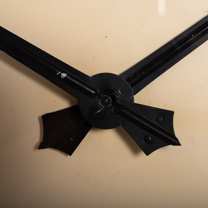 Large Mid Century Copper Cased Factory Slave Clock by Gents of Leicester