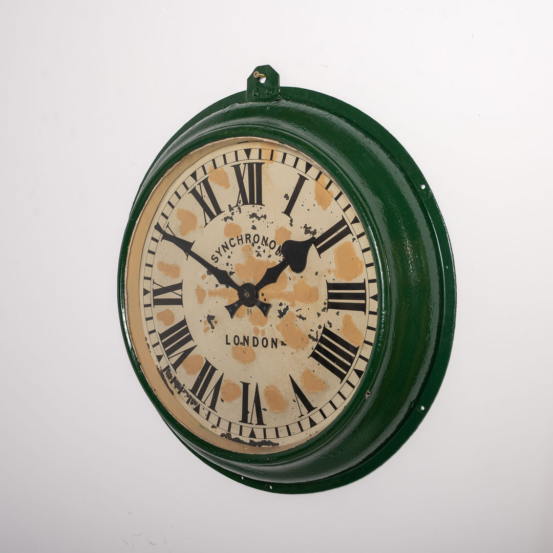 Large & Rare Factory Slave Clock by Synchronome Electric · London