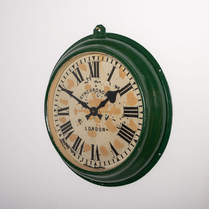 Large & Rare Factory Slave Clock by Synchronome Electric · London