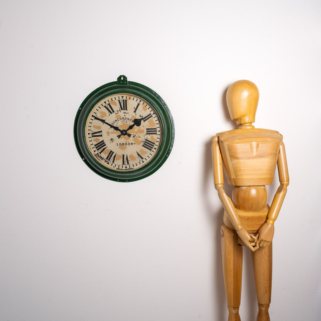 Large & Rare Factory Slave Clock by Synchronome Electric · London
