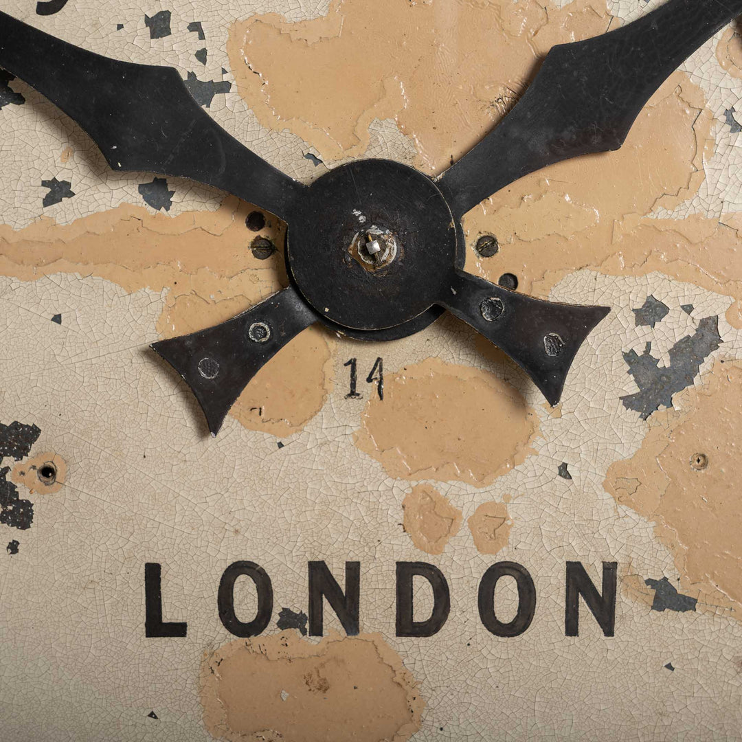 Large & Rare Factory Slave Clock by Synchronome Electric · London