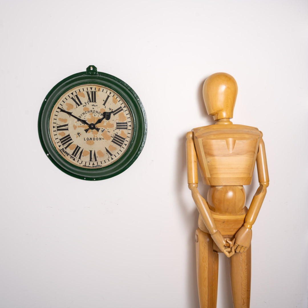Large & Rare Factory Slave Clock by Synchronome Electric · London