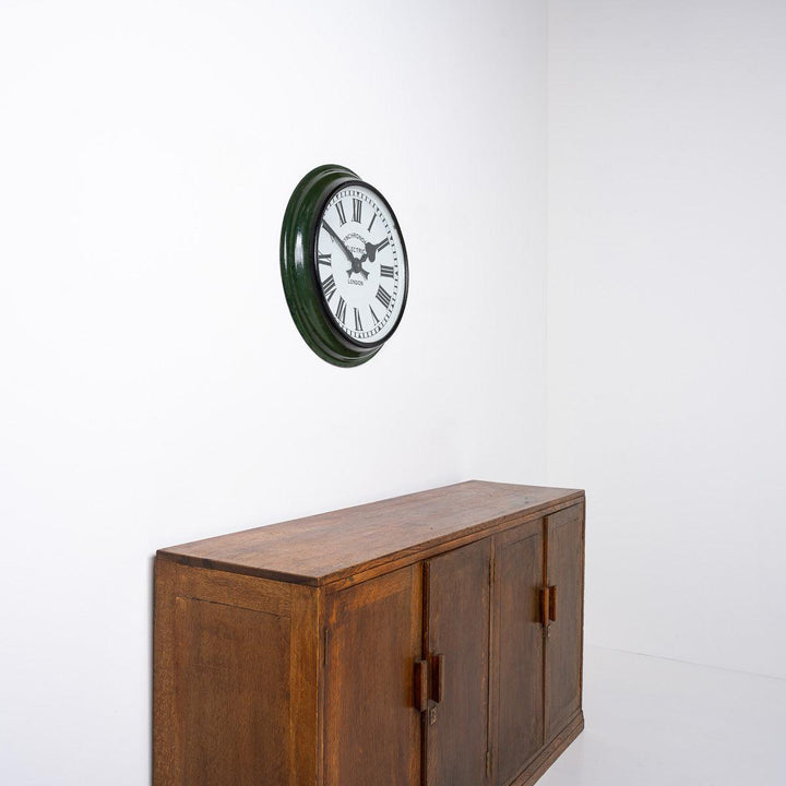 Large Reclaimed Railway Platform Clock by Synchronome