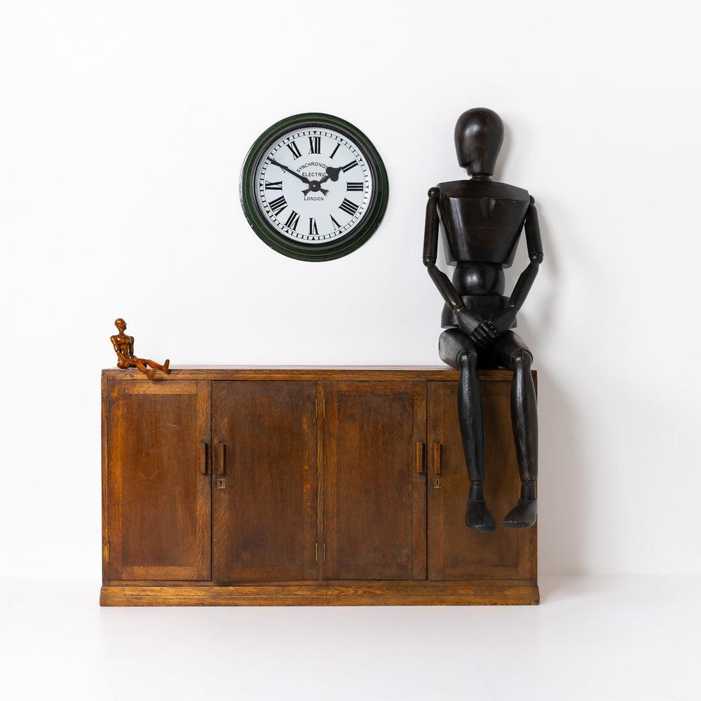 Large Reclaimed Railway Platform Clock by Synchronome