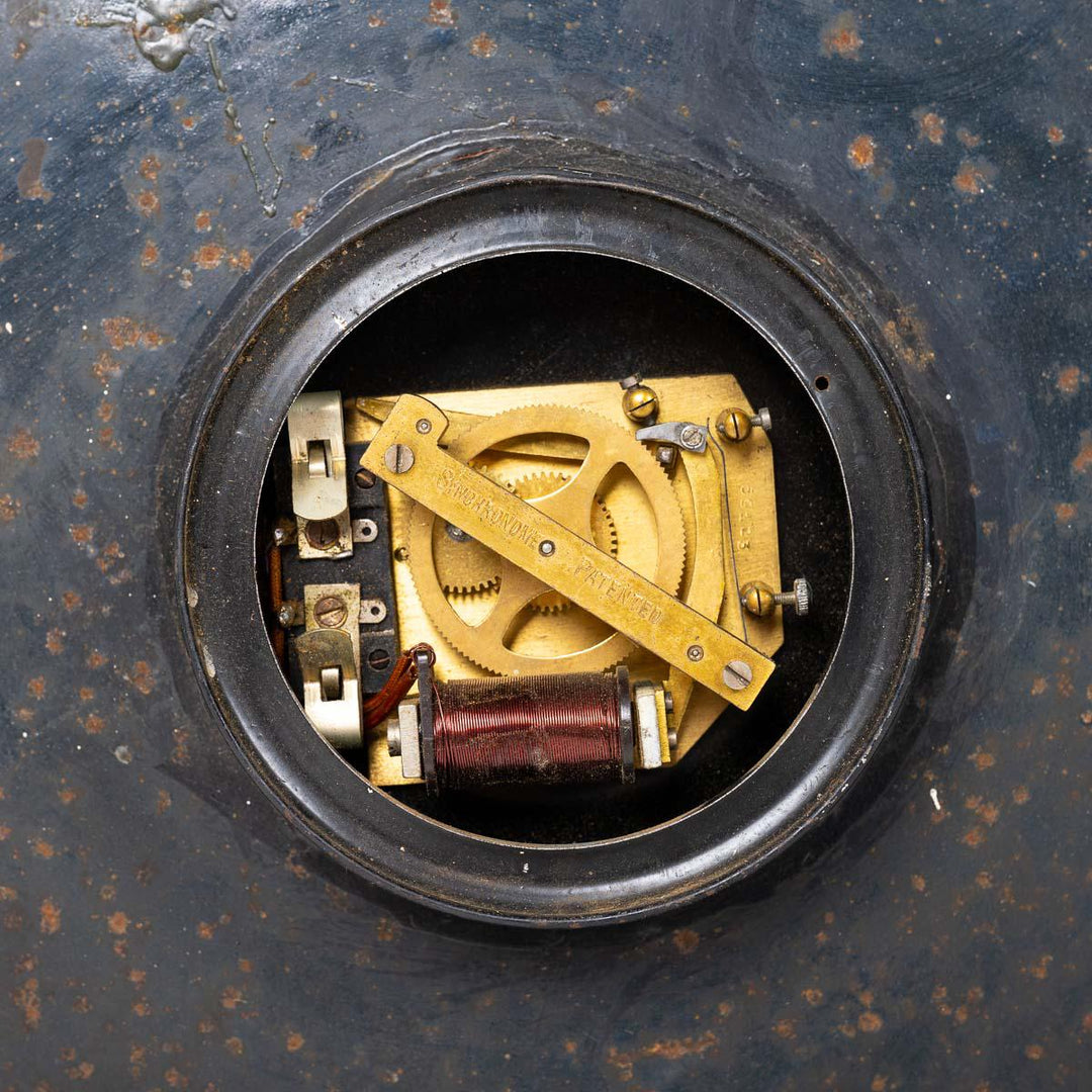 Large Reclaimed Railway Platform Clock by Synchronome