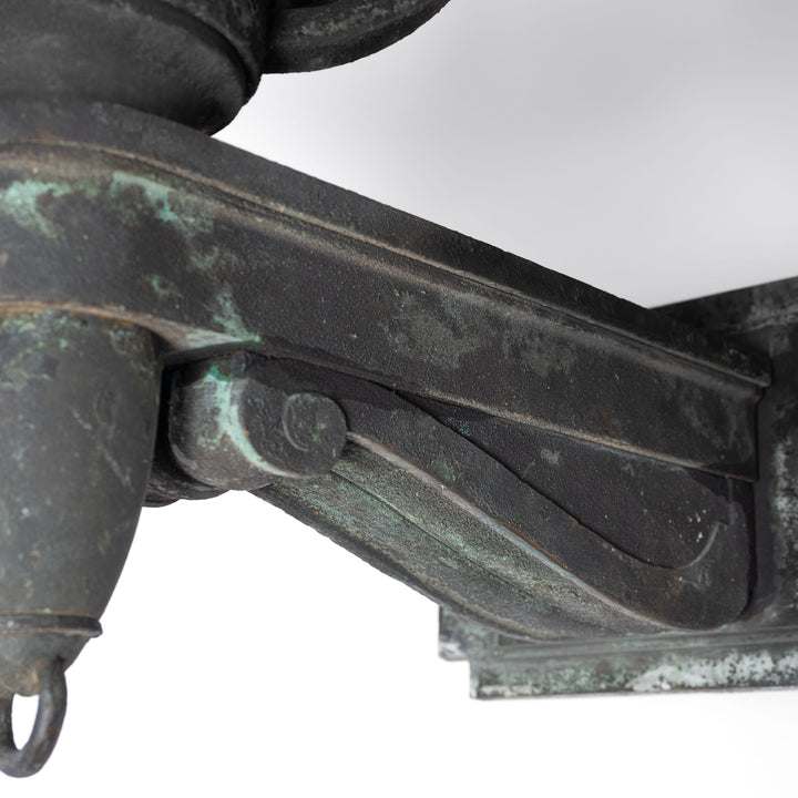 Monumental Cast Bronze Exterior Lanterns by The General Electric Company