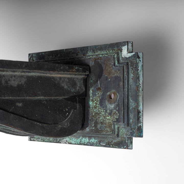 Monumental Cast Bronze Exterior Lanterns by The General Electric Company