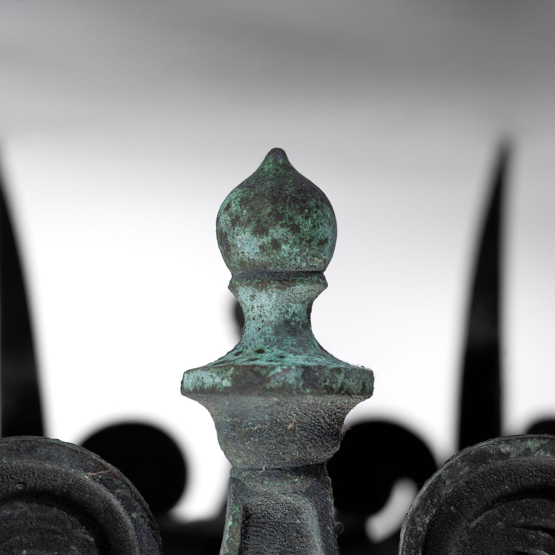 Monumental Cast Bronze Exterior Lanterns by The General Electric Company